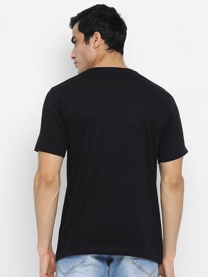 black printed t-shirt - 17510781 - Standard Image - 3