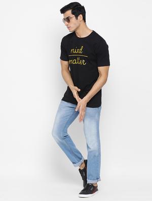 black printed t-shirt - 17510781 - Standard Image - 4