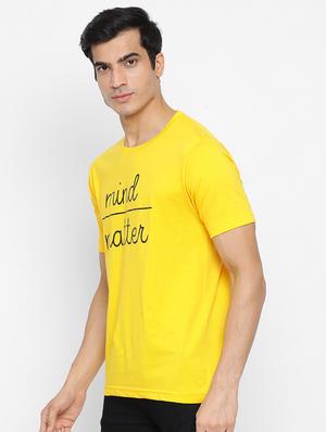 yellow printed t-shirt - 17510783 - Standard Image - 2