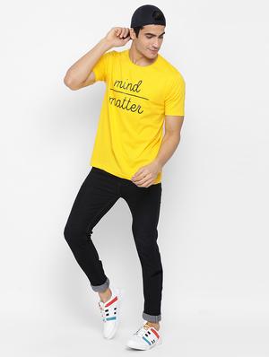 yellow printed t-shirt - 17510783 - Standard Image - 4
