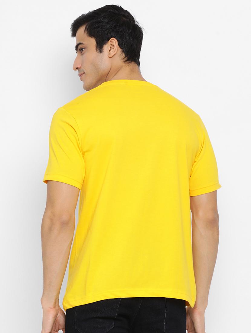 yellow printed t-shirt - 17510783 - Zoom Image - 3
