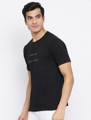 black printed t-shirt - 17510801 - Standard Image - 2