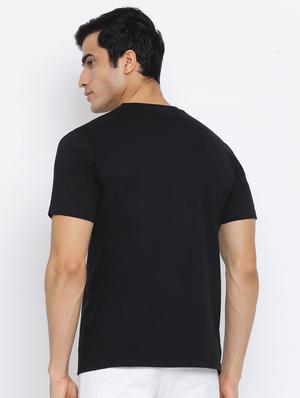 black printed t-shirt - 17510801 - Standard Image - 3