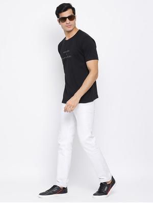 black printed t-shirt - 17510801 - Standard Image - 4