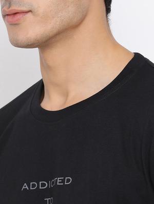 black printed t-shirt - 17510801 - Standard Image - 5