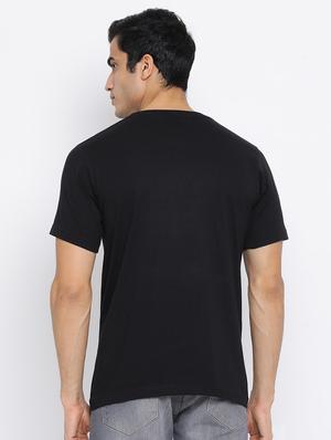 black printed t-shirt - 17510816 - Standard Image - 3