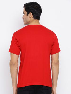 red printed t-shirt - 17510820 - Standard Image - 3