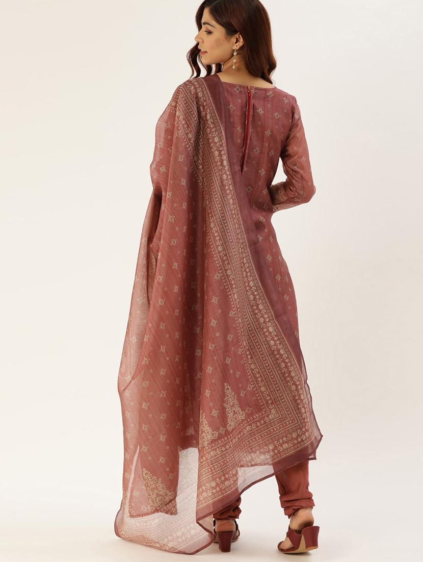 printed unstitched suit - 17511286 - Zoom Image - 3