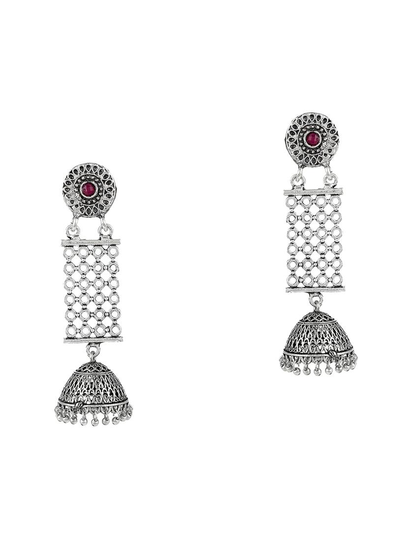 silver brass statement necklace - 17511344 - Zoom Image - 3