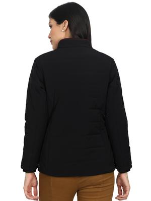 high neck quilted jacket - 17511460 - Standard Image - 3