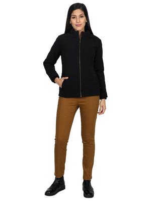 high neck quilted jacket - 17511460 - Standard Image - 4
