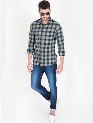 blue check casual shirt - 17511572 - Standard Image - 5