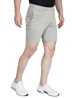 grey solid shorts - 17511599 - Standard Image - 2
