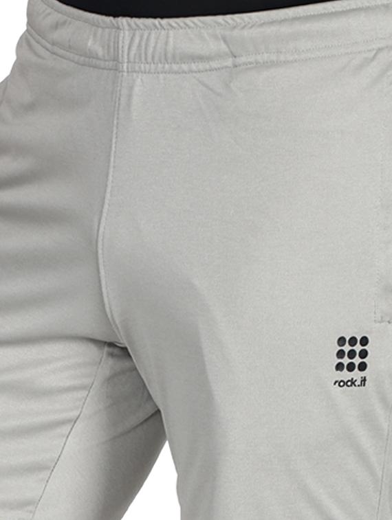 grey solid shorts - 17511599 - Zoom Image - 5