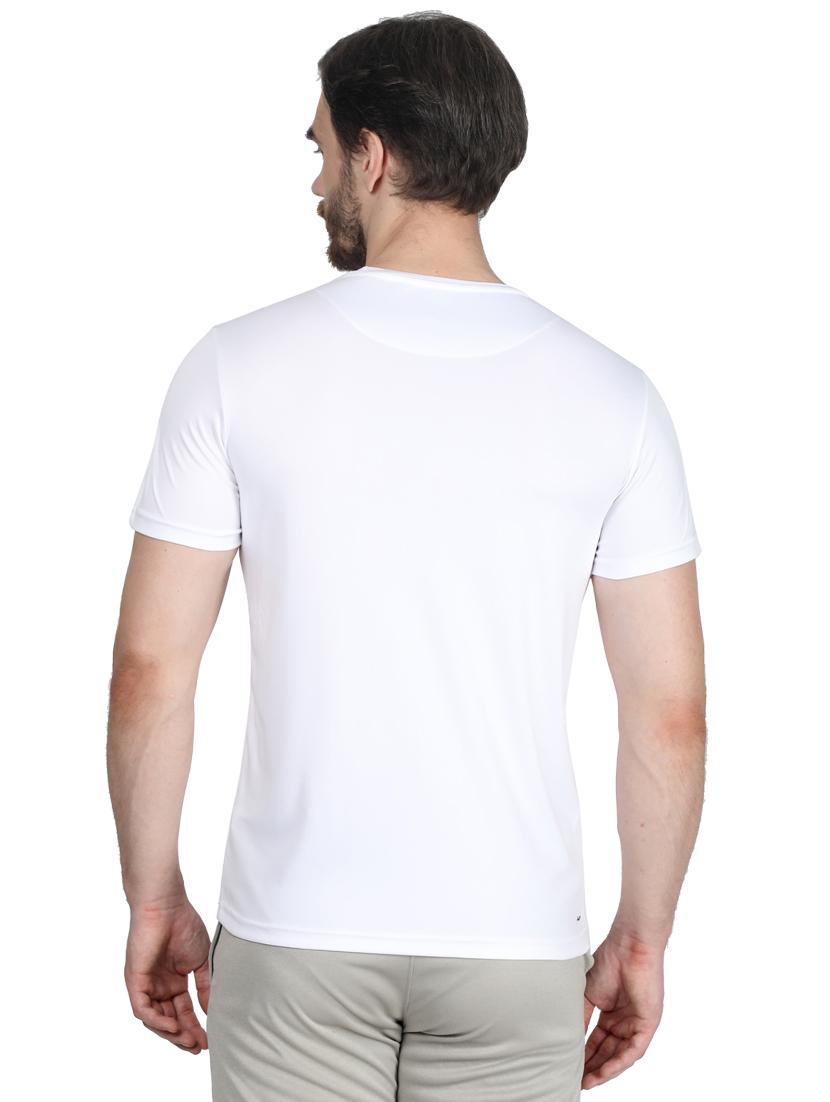 white solid t-shirt - 17511624 - Zoom Image - 3