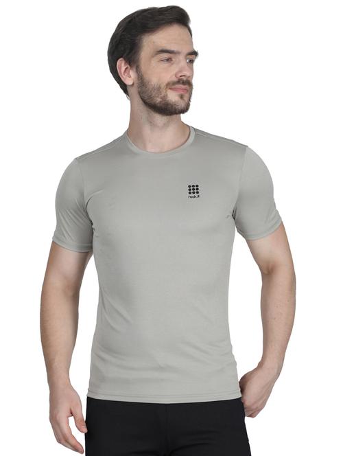 grey solid t-shirt - 17511625 - Standard Image - 1