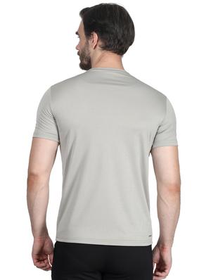 grey solid t-shirt - 17511625 - Standard Image - 3