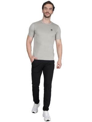 grey solid t-shirt - 17511625 - Standard Image - 4