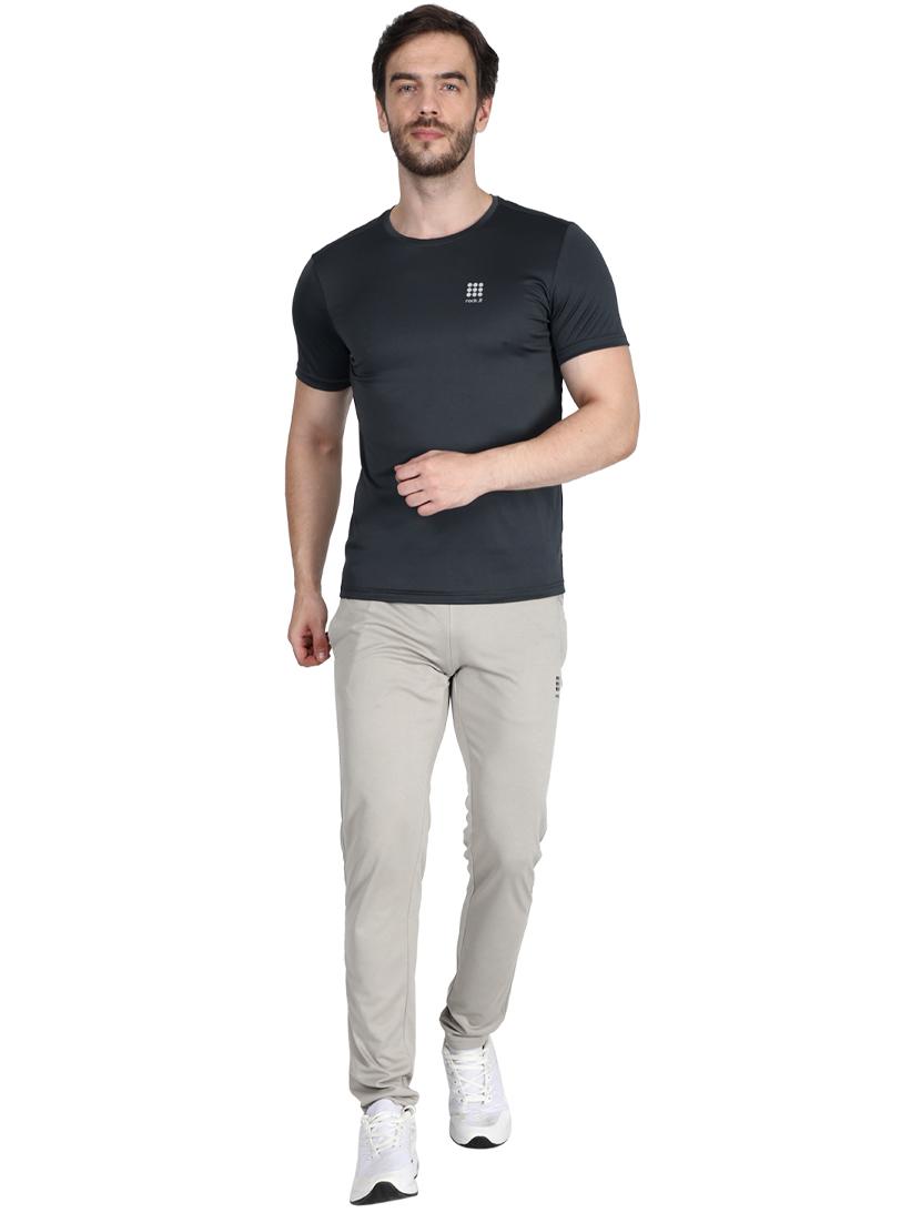 grey solid t-shirt - 17511627 - Zoom Image - 4