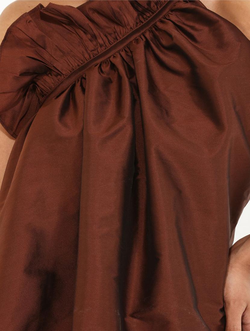 crisp ruffled asymmetric top - 17512047 - Zoom Image - 4