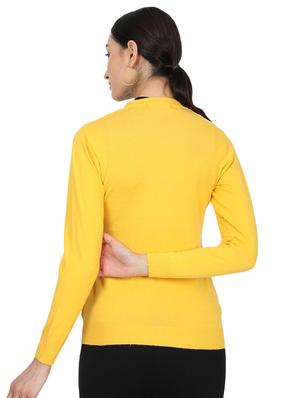 v-neck woolen cardigan - 17512479 - Standard Image - 3