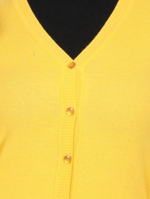 v-neck woolen cardigan - 17512479 - Standard Image - 5
