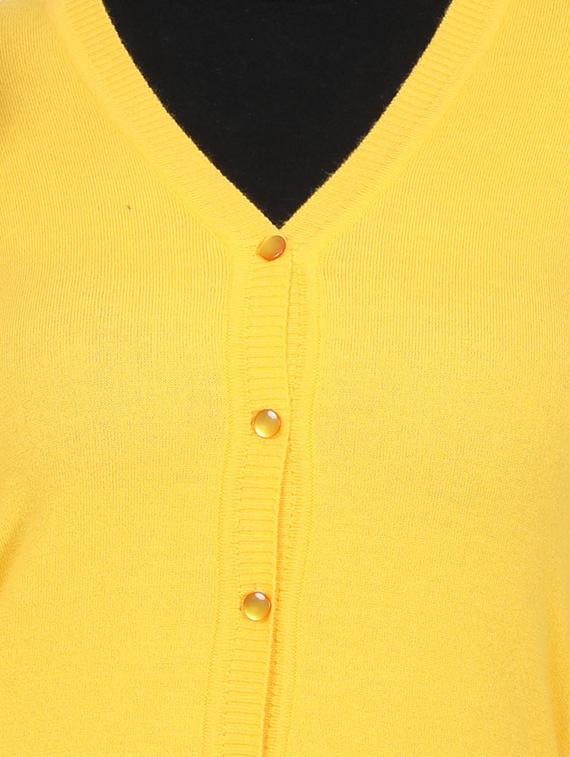 v-neck woolen cardigan - 17512479 - Zoom Image - 5