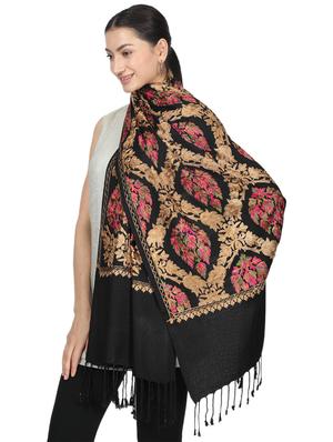 embroidered cotton stole - 17512790 - Standard Image - 2