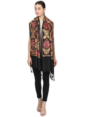 embroidered cotton stole - 17512790 - Standard Image - 3