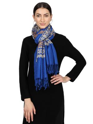 embroidered cotton stole - 17512791 - Standard Image - 2