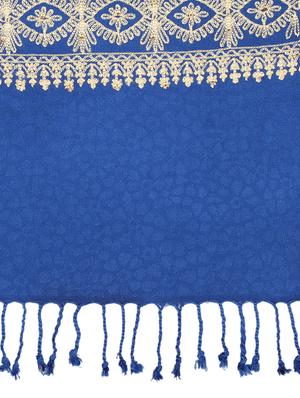embroidered cotton stole - 17512791 - Standard Image - 4