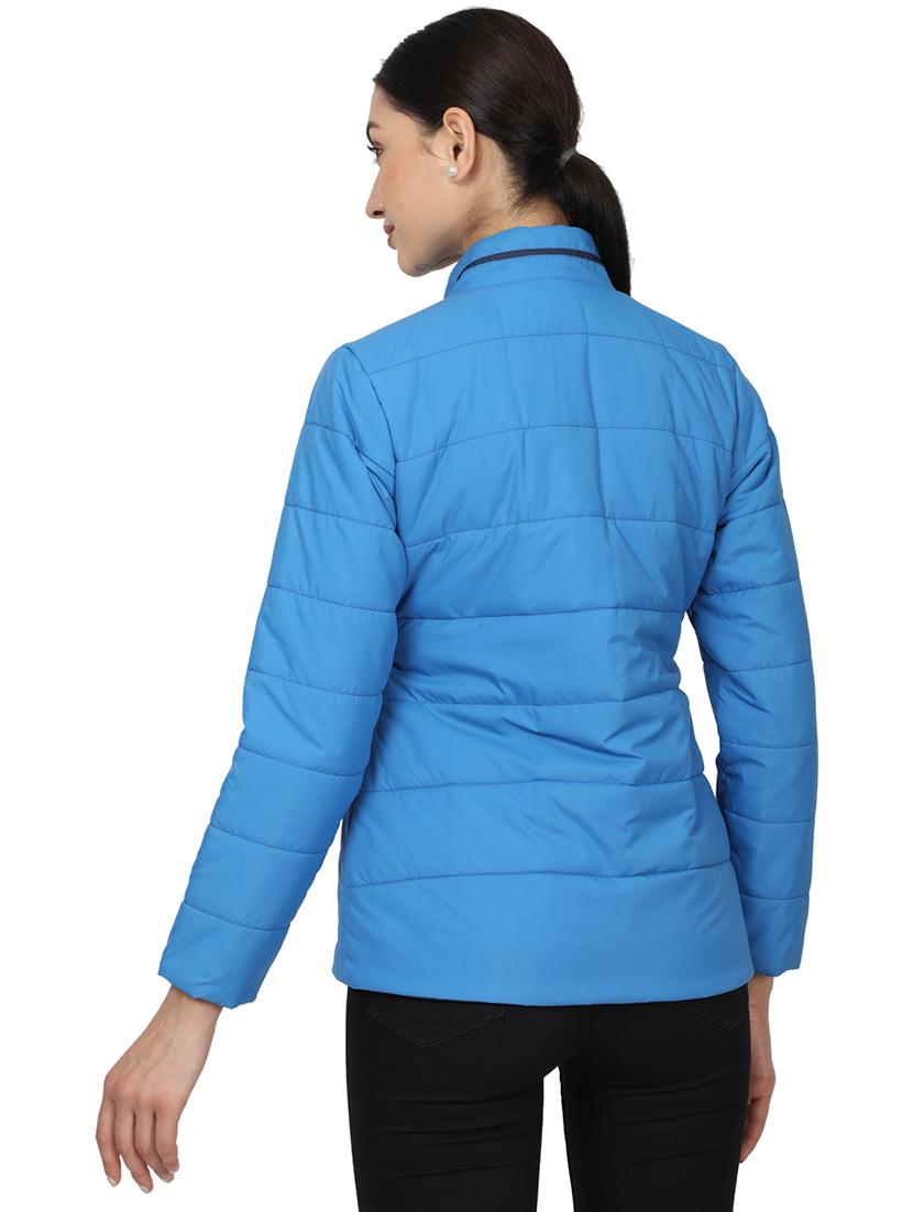 stand collar quilted jacket - 17513009 - Zoom Image - 3