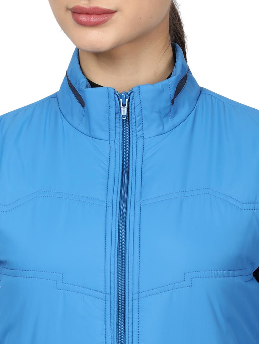 stand collar quilted jacket - 17513009 - Zoom Image - 4