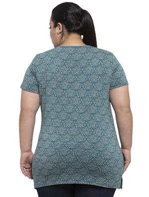 printed plus tee - 17513307 - Standard Image - 3