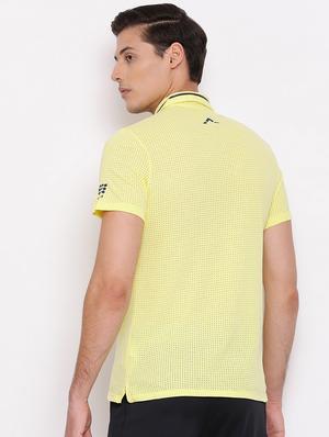 yellow printed polo t-shirt - 17513523 - Standard Image - 3