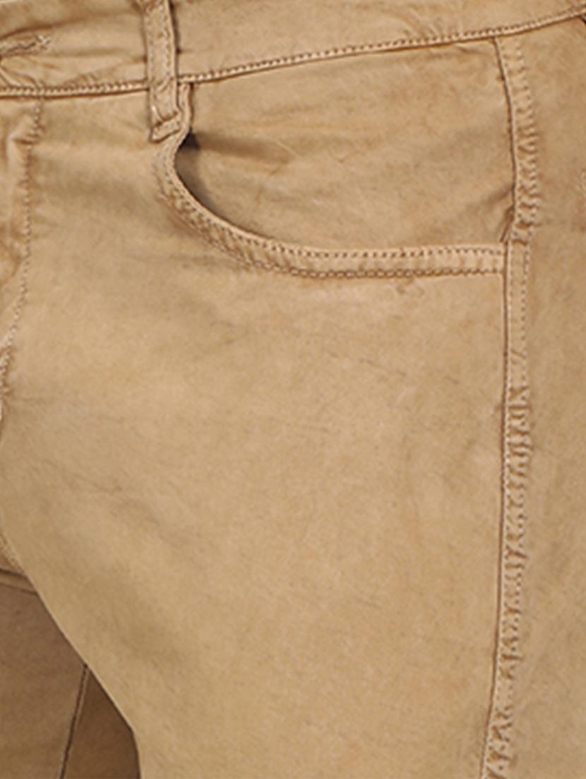 khaki solid cargos - 17513813 - Zoom Image - 5