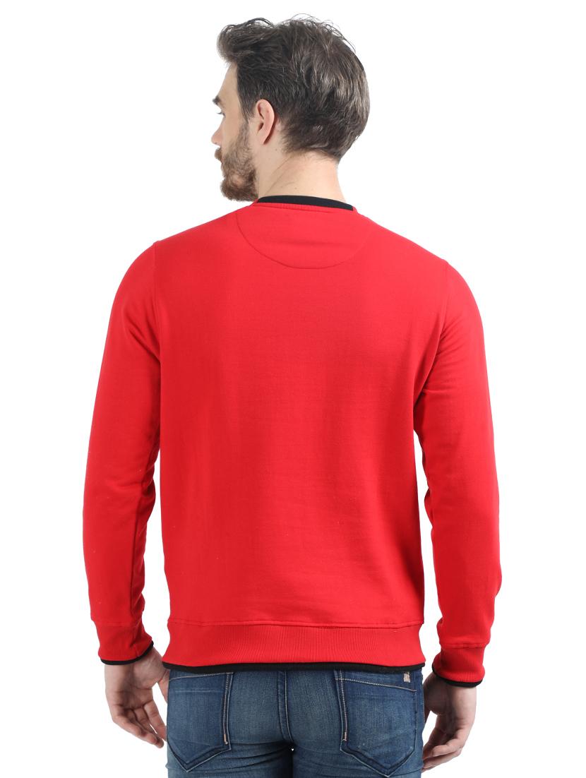 red printed casual sweatshirt - 17514036 - Zoom Image - 3