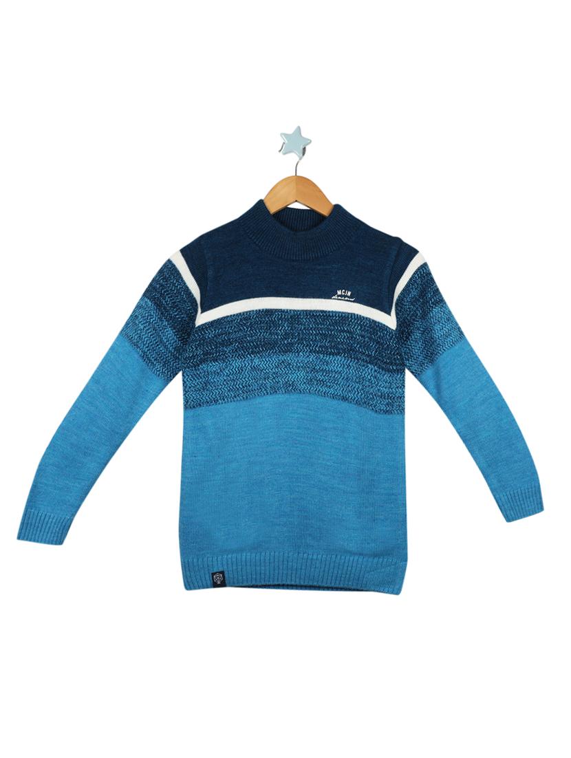 blue cotton sweater - 17514261 - Zoom Image - 1