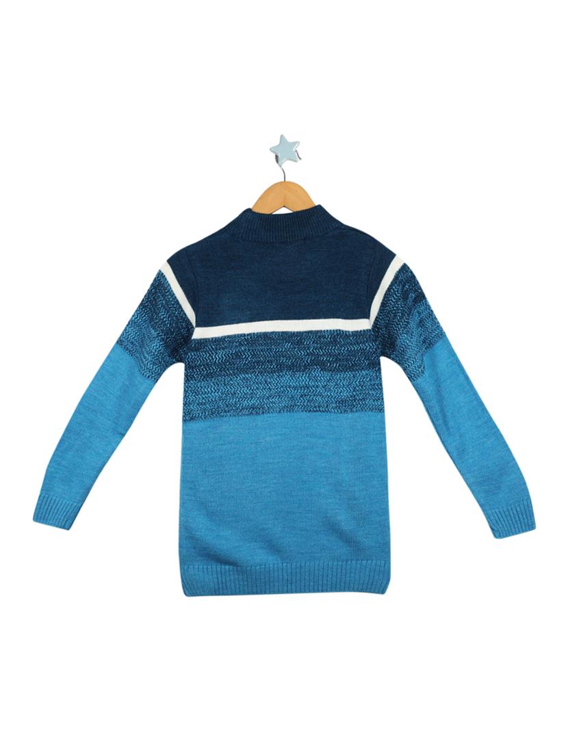 blue cotton sweater - 17514261 - Zoom Image - 2
