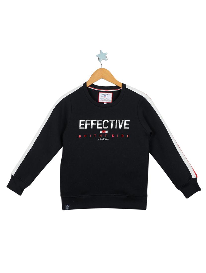 black cotton sweater - 17514269 - Zoom Image - 1