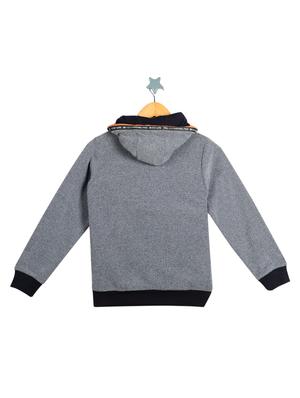 hooded neck printed sweatshirt - 17514292 - Standard Image - 2