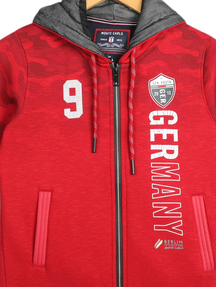 hooded neck regular sweatshirt - 17514309 - Zoom Image - 3