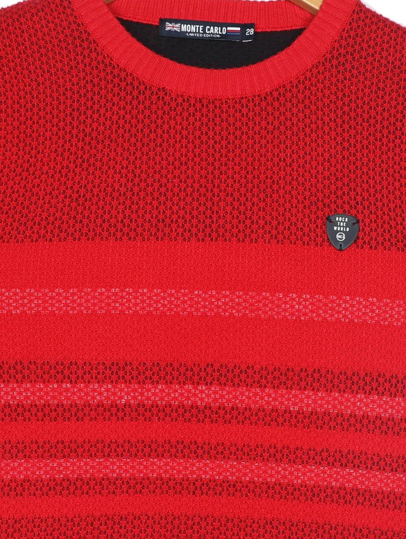 round neck regular sweater - 17514333 - Zoom Image - 3