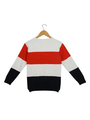 round neck printed sweater - 17514384 - Standard Image - 2