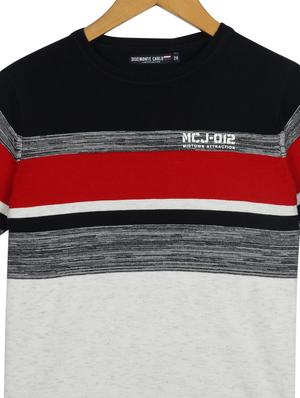 round neck printed sweater - 17514386 - Standard Image - 3