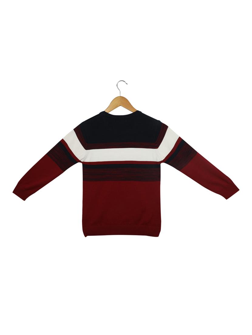 round neck printed sweater - 17514387 - Zoom Image - 2
