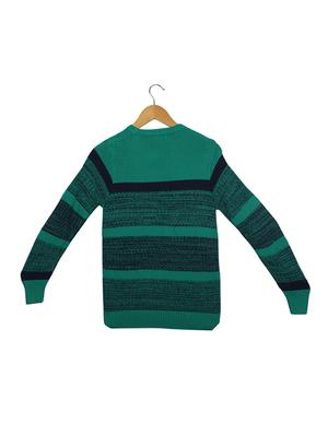 round neck printed sweater - 17514389 - Standard Image - 2