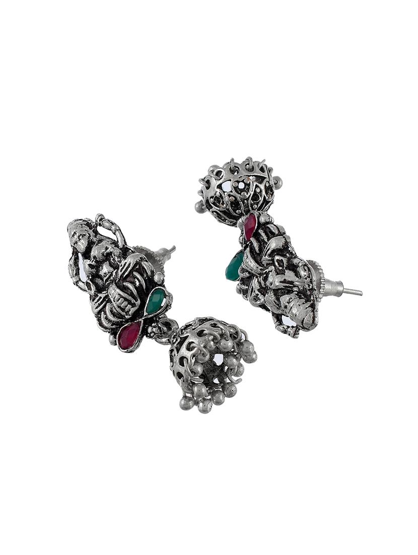 silver brass short necklace - 17514518 - Zoom Image - 5