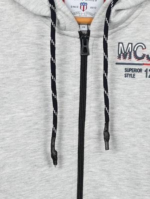 hooded neck regular sweatshirt - 17514720 - Standard Image - 3