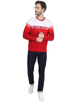 red printed sweatshirt - 17514960 - Standard Image - 4